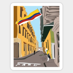 Cartagena de Indias, Colombia Sticker